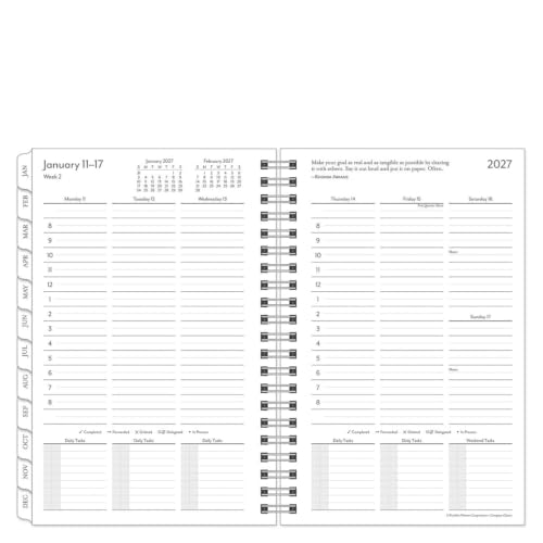 FranklinCovey - Compass Weekly Wire-Bound Planner (Classic, Jan 2027 - Dec 2027)