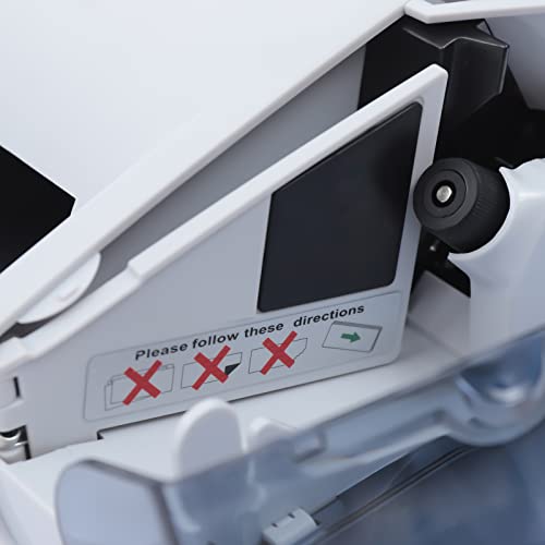 Portable Money Counter, Counterfeit Bill Detection Machine with LCD Display, UV/MG/IR Cash Counter, Counterfeit Detection Tool for Banks Stores Dollar RMB Euro