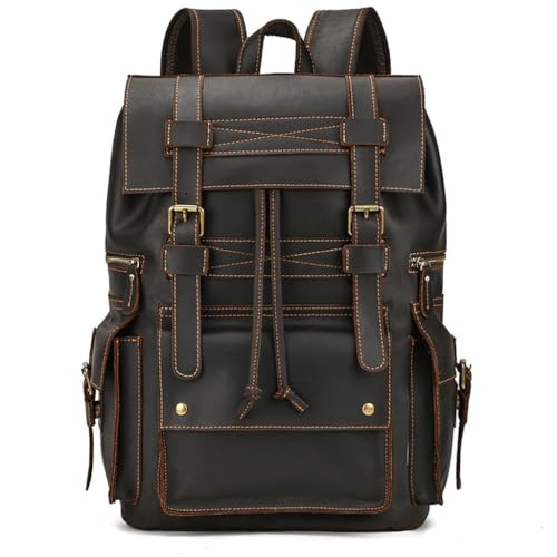 VCDUXMQLK Laptop LARGE Backpack Casual Bookbag Daypack Camping Travel Rucksack