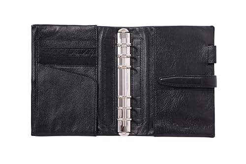 Franklin Planner 86077 French Seam Binder 25mm Compact Black