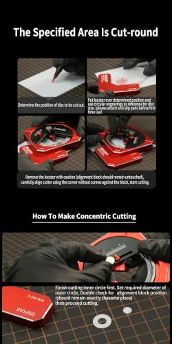 DSPIAE MT-C Stepless Adjustment Circular Cutter, Model Hobby Tool
