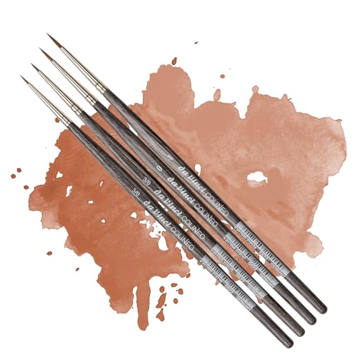 da Vinci Colinéo Serie 5522 Vegan Brush Imitation Sable Kolinsky No. 5/0, 3/0, 0, 1