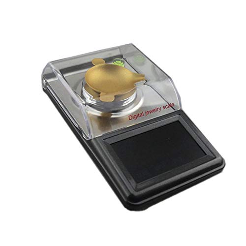 sdneNest 0.001G High Precision Digital Jewelry Scale Gold Scale Tare and PCS Counting Features 7 Uints Electronic Scale.50KG/0.001G