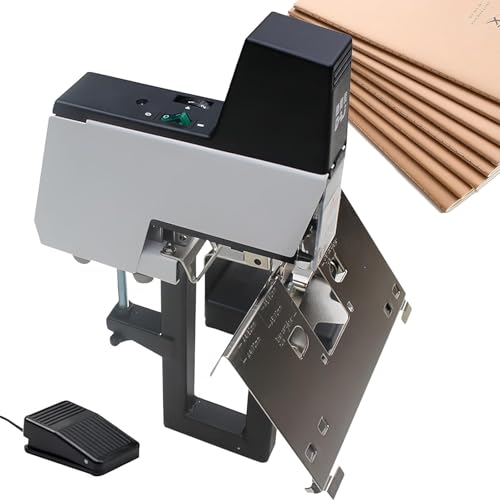 JTYZWLRBY Heavy Duty Auto Electric Saddle Stapler - 106 Automatic Binder for Flat & Book Binding, 210 Staple Capacity, Versatile Binding Machine
