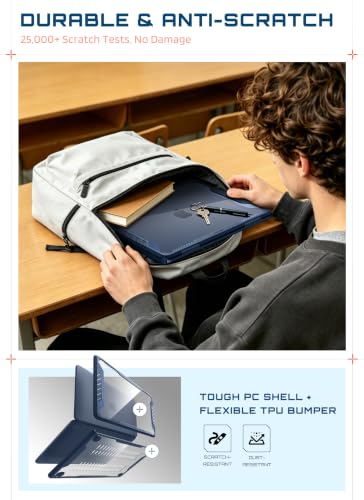 SUPCASE for MacBook Neo Case 13 Inch 2026, Model A3404 A18 Pro Chip, Indigo