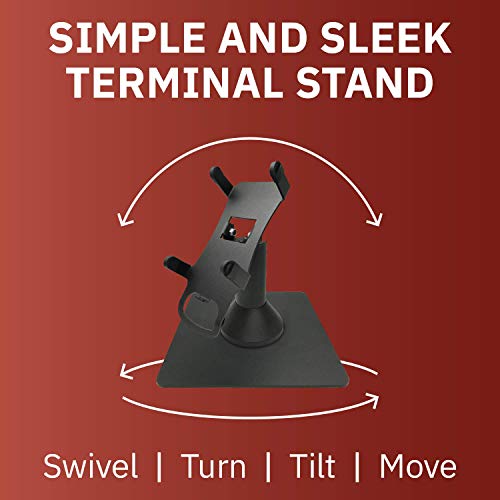 DCCStands Freestanding Swivel and Tilt PAX A80 Terminal Stand