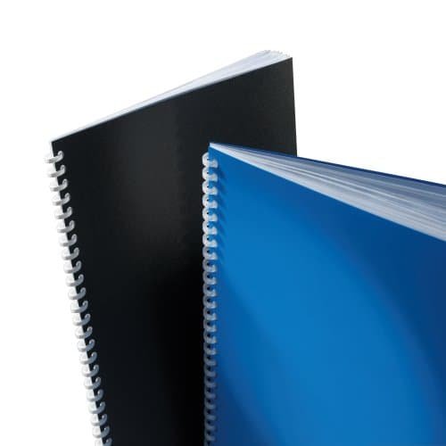 GBC PolyClearView A4 500 Mic Frosted 100 Binding Covers - Green