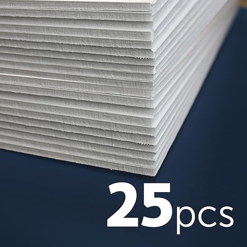 Flipside Products 32" x 40" White Acid Free Foam Board, Arts and Crafts, 3/16" Thick, Presentations, Large Signboards, Backing Board, Display, Pack of 25