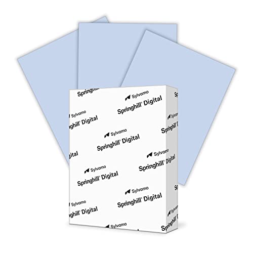 Springhill 8.5” x 11” Orchid Copy Paper, 24lb Bond/60lb Text, 89gsm, 500 Sheets (1 Ream) – Colored Printer Paper with Smooth Finish – Versatile and Flexible Computer Paper – 024040R