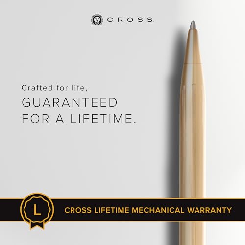 Cross Century II 23KT Gold Ballpoint Pen, Medium Point, Black Ink