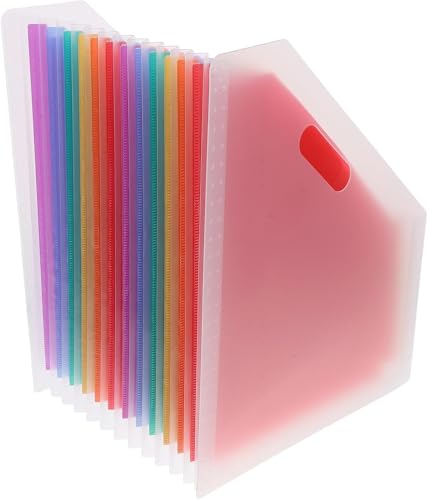 Zipper Pouch Document, Vertical Accordion File Folder Organizer,Expandable Organizer for Office Use