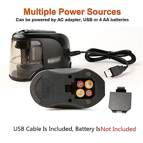 XJPWZER Multi-Purpose Electric Pencil Sharpener Sharpening Tools Children Boys Girls Student Class Rewards