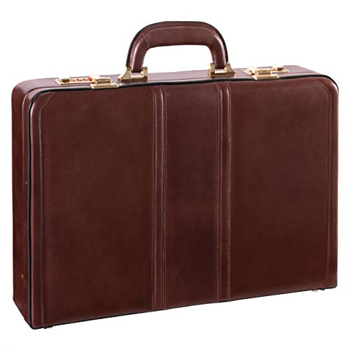McKleinUSA DALEY, Leather 3.5" Attaché Briefcase