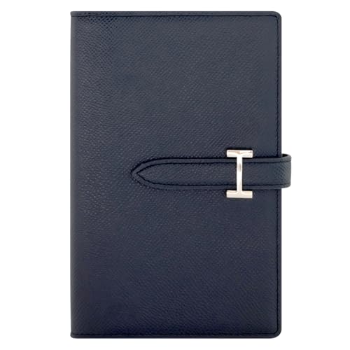 FranklinCovey - Noblessa Leather Strap Binder (Pocket, Navy)