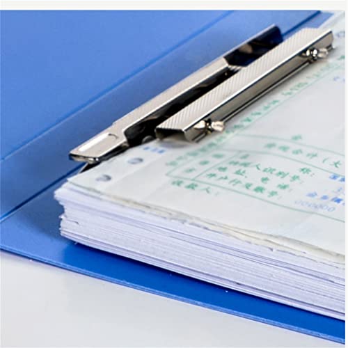 58GXCAAMOT 2 Board Clips Bill Storage Bag Clip Financial Bill Writing Pad Hard Shell Clip School Office (Color : A Size