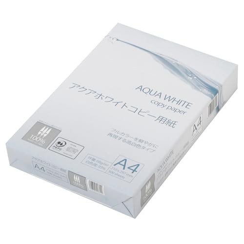 Aqua White Copy Paper A4 (500X5) 100% PEFC