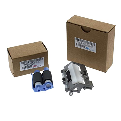 PrinterParts4you Genuine HP Roller Replacement Kit - Maintenance Tray 2 Rollers, Laserjet Pro (M402n, M402dn, M402dw, & More) - Separation Roller (RM2-5397) & Pickup (RM2-5452) Original OEM Rollers!