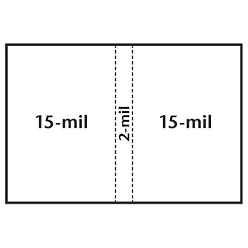 The Library Store Smart Cover Rigid Paperback Book Covers 12"H x 9 1/2"W with 1 1/4-2" Spine 25 per Pack