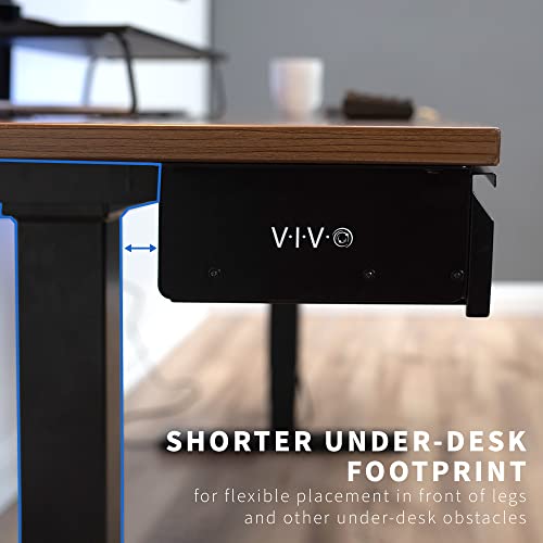 VIVO Black 16 x 9 inch Under Desk Slide Out Drawer, DESK-AC03A-B
