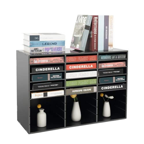 Literature Organizer 27 Compartment Desktop File Sorter Mail Center Mailbox