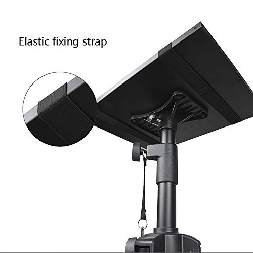 GAZOGJ Projector Stand Projector Laptop Stand, Multifunctional DJ Racks Stand, Adjustable Height Tripod, Foldable Notebook Computer Stand, Black Projector Bracket Mount,B