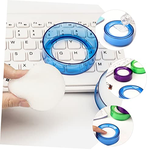20 pcs Money Counting Water Box Finger Moistener for Counting Money moisturizer SPF Finger Damper Counting Paper Spong Tool Accessories soonges Office humidifier Manual Plastic (Assorted Colorx