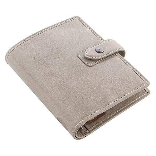 Filofax Malden Pocket Leather Organiser - Stone