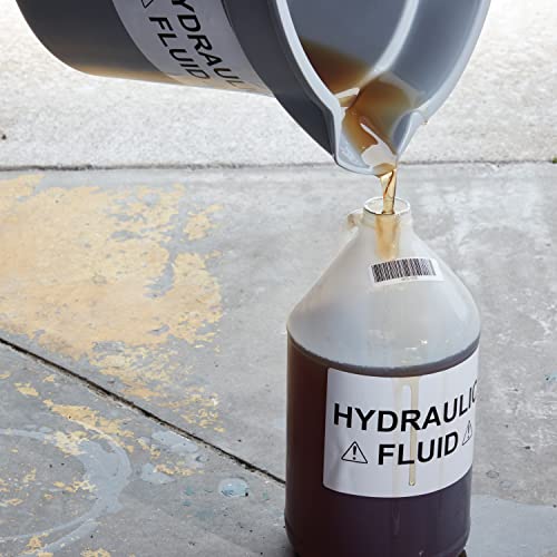 DYMO LW Durable Industrial Labels for LabelWriter Label Printers, White Poly, 3/4” x 2-1/2”, 2 Rolls of 450 (900 Total)
