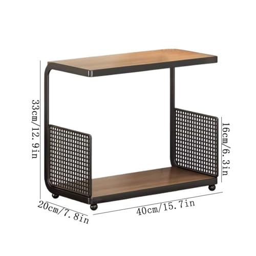 Office Bookshelf Industrial Style Bookshelf Iron Storage File Rack for Home Office