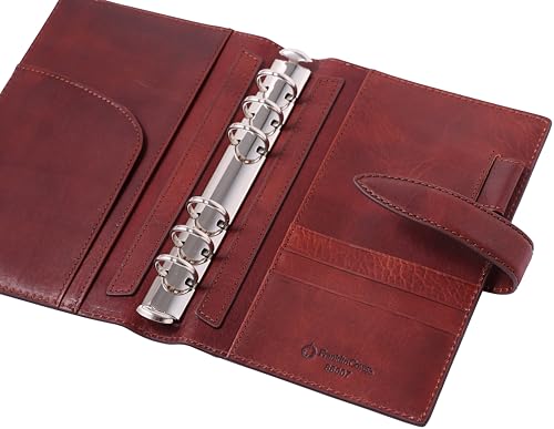 Franklin Planner Tea Leaves Binder Compact Size 86007 Brown