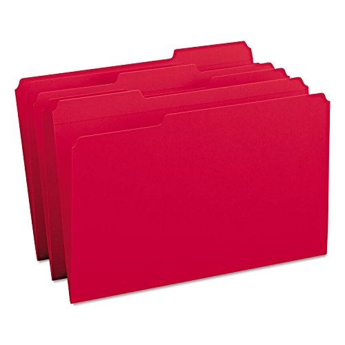 SMD17734 - Smead Colored Folders with Reinforced Tab