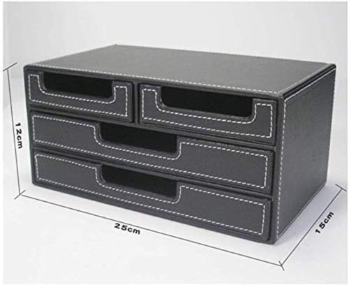 UYCVT File Cabinet Flat Stationery Grid Desktop File Drawer Cabinet Miscellaneous Organizer Storage Boxes