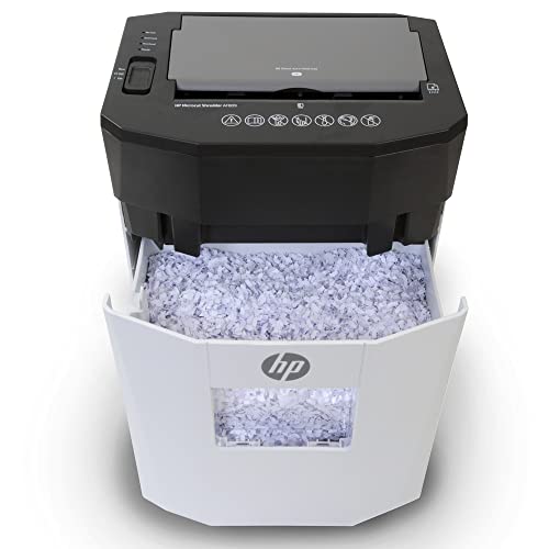 HP - Micro Cut Paper Shredder, 9-Sheet Manual, 80-Sheet Auto Feed
