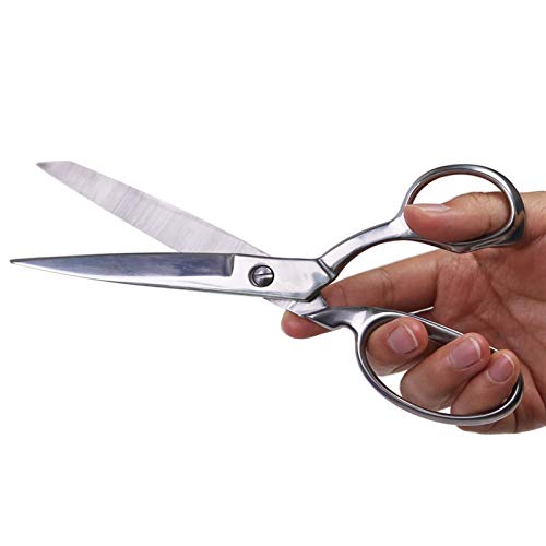 DSWMY Craft Scissors, Professional Tailor Scissors Stainless Steel Dressmaking Shears for Fabric Sewing DIY Needlework Tools