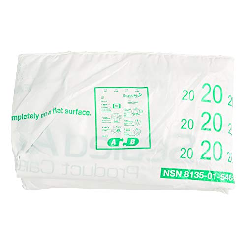 Sealed Air Instapak Quick RT, #20 Bag for 10"x10"x10" Box, Easy to Use, The ultimate protection for fragile shipments, Foam Packaging Bags (Pack of 36) (IQHRT00-20)