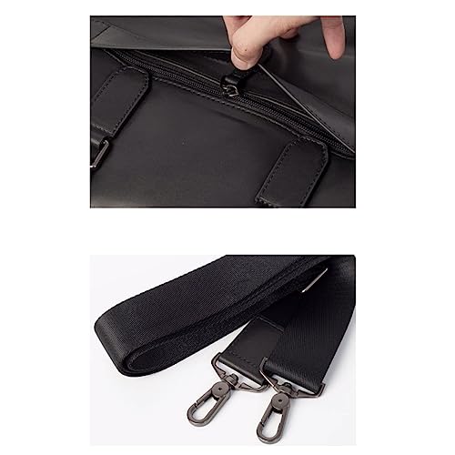 STBTOO Men's Leather Large Handbags Briefcases Laptop Bags Messenger Shoulder Bags Luggage Bags Totes