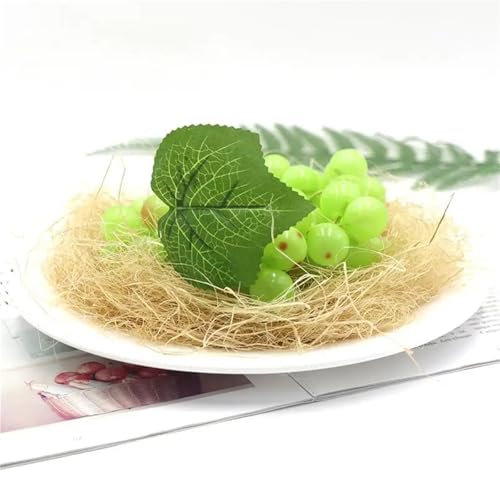 HongJP Shredded gift filler 300g Natural Raffia Grass Gift Box Red Wine Cosmetic Packing Decoration Filler Material Raffia Paper Grass