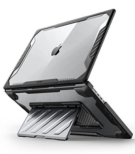 SUPCASE for MacBook Pro 16 Inch Case with Adjustable Stand 2021-2026, Black