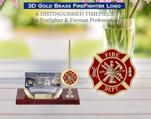 Firefighter Congratulation Fireman Award Gift Service Award fire Fighter