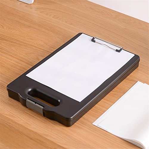 TEDILUVI A4 Plastic Storage Clipboard File Box Case Document Folders Portable