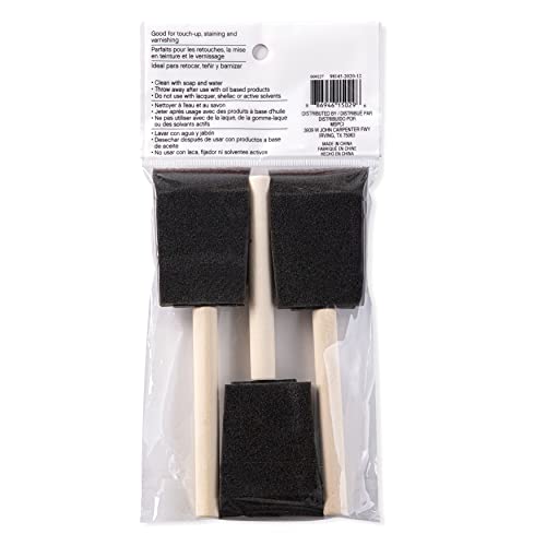Craft Smart 2" Foam Brushes, 12 Packs: 3 ct. (36 Total)