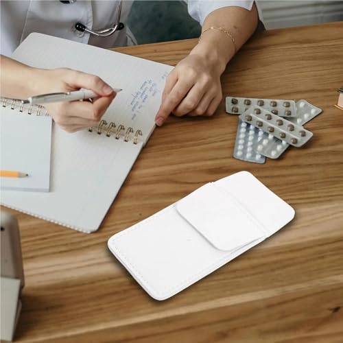 Bingche 12pcs Pen Holder Pouch Pu Pocket Protector For Pens Pencils Rulers Glasses Tools Coat Organizer Pouch Pocket