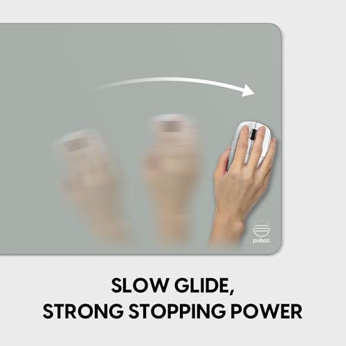 Pulsar Gaming Gears Jupiter Pro Soft Gaming Mouse Pad, XXL, Spirit Silver