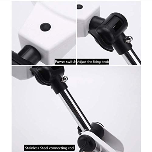 WSNHFUD Magnifying Glass Folding & Hand Held Lens - Best Reading Magnifier with Lights for Seniors Macular Degeneration and Etc