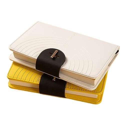 ZXYLZL A6 Notebook, Sub Diary, Notepad, Grid Book, Manual, Hand Ledger, 2 Sets