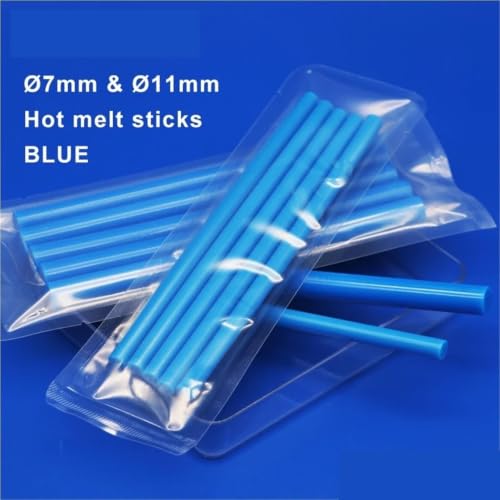 Hot Glue Sticks Blue Glue Sticks 7/11X150MM Hot Melt DIY(7mm20packs100pcs)