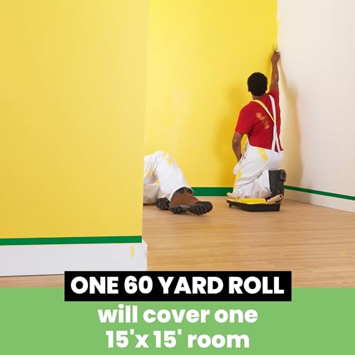 TAPEBEAR Green Painters Tape Masking Tape 0.7" x 60Yard x 40Rolls