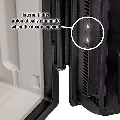 SentrySafe Fireproof and Waterproof Home Safe with Biometric Fingerprint Lock, Keypad, and Key Lock for Securing Money, Jewelry, Documents, 1.23 Cubic Feet, SFW123BTC