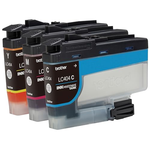 Brother LC4043PKS of Standard Yield Cyan, Magenta and Yellow -Ink -Cartridges(Pack of 3)