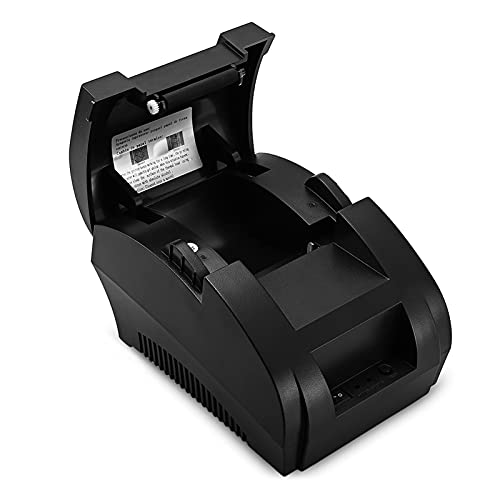 BGVGFBNJ 58mm Thermal Receipt Printer POS Printer Ticker Check for Restaurant and Supermarket Support Cash Drawer(5890K Gray)